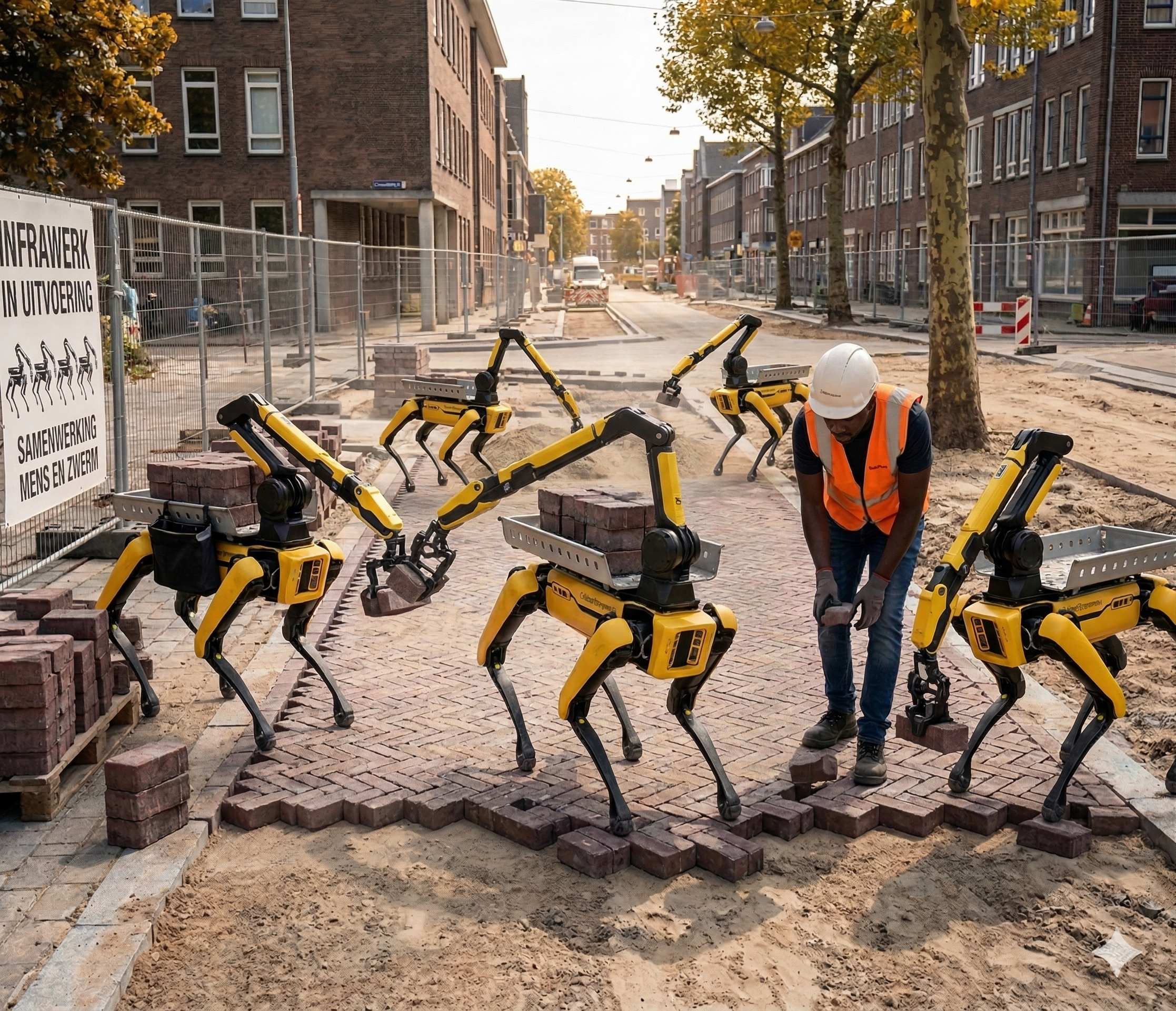 Robots en stratenmaker